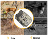 IP67 カモフラージュなしグロー赤外線高速トリガー鹿狩猟トレイル カメラ
