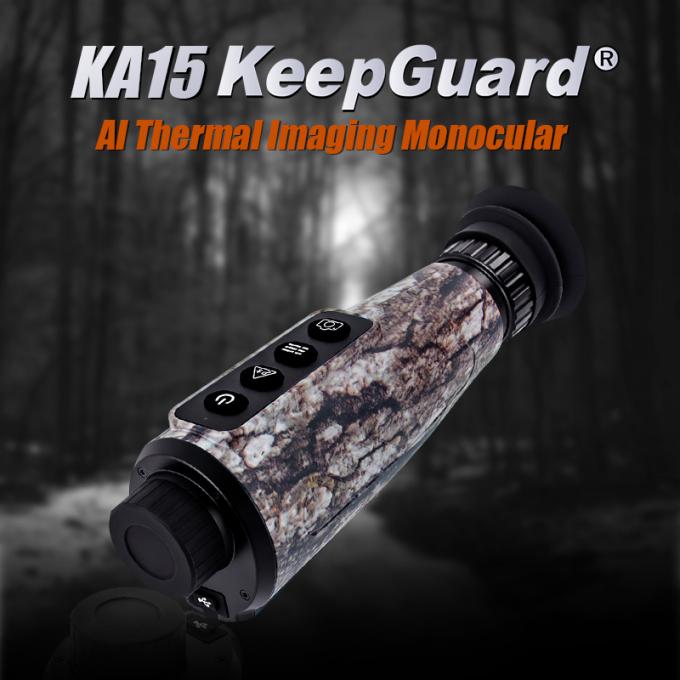 接続し 4000mAhのバッテリー容量を持つこの熱画像モノキュラで冒険を記録してください 0