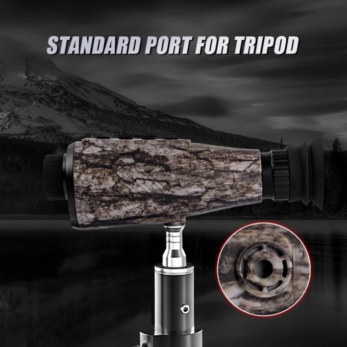 接続し 4000mAhのバッテリー容量を持つこの熱画像モノキュラで冒険を記録してください 8