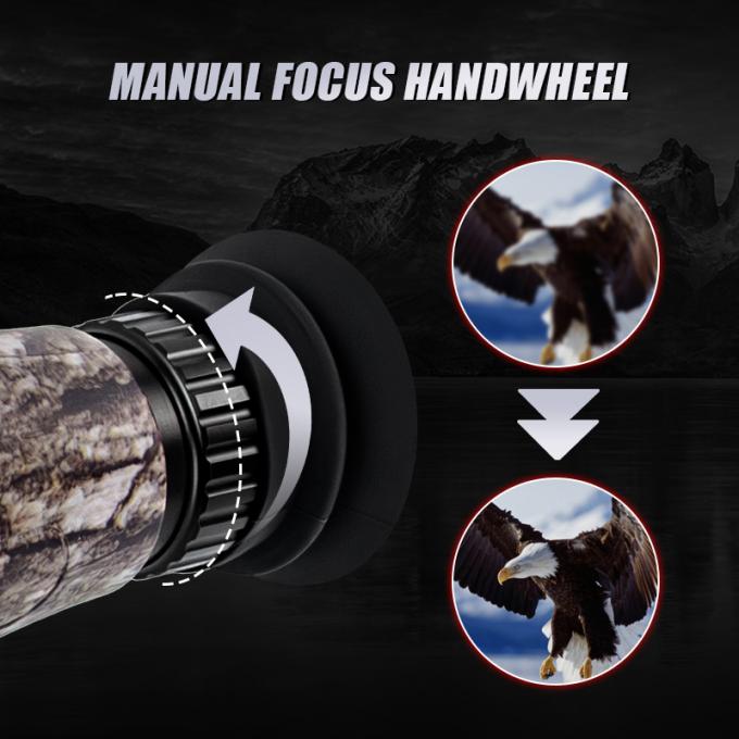 接続し 4000mAhのバッテリー容量を持つこの熱画像モノキュラで冒険を記録してください 9