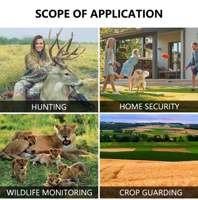 接続し 4000mAhのバッテリー容量を持つこの熱画像モノキュラで冒険を記録してください 10