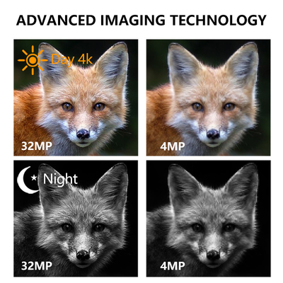 野外野生動物狩猟カメラ最大512GB 収蔵 32MP 4K 30fps KW866 0.25s 応答速度 鹿狩猟カメラ