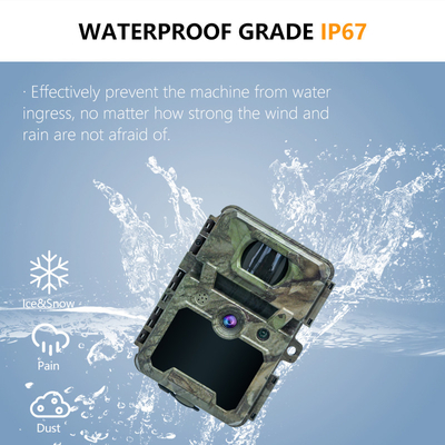 KW571 工場 OEM ODM ミニ 野生動物 偵察 タイムラップス トレイル カメラ IP67 無光 CMOS センサーとSD メモリ 夜景