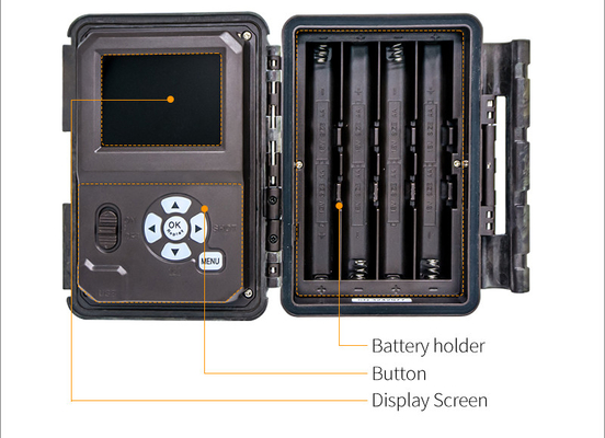 KW866 WIFI 狩猟野生生物のトレイル カメラ 防水 IP67 OEM/ODM 512GB ストレージ SDメモリーカード 32MP 4K 簡単使用