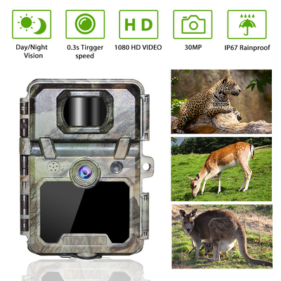 KW571 工場 OEM ODM ミニ 野生動物 偵察 タイムラップス トレイル カメラ IP67 無光 CMOS センサーとSD メモリ 夜景