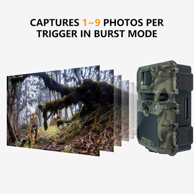 狩猟愛好家のためのKG45 TRAMPアラームトライルカメラ 警告の瞬間に短信を送信する