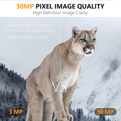 4G OEM/ODM 無線試用カメラ KW895 30MP 0.25s スイムカード IP67内蔵