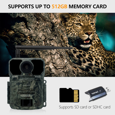 4G OEM/ODM 無線試用カメラ KW895 30MP 0.25s スイムカード IP67内蔵