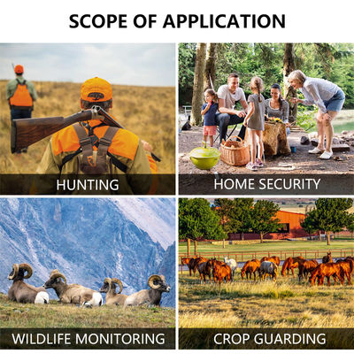 自動IRカット除去機能を備えたプロ仕様の狩猟用カメラ、450mmマイクロレンズ対応で、野生生物の鮮明で詳細な画像を撮影