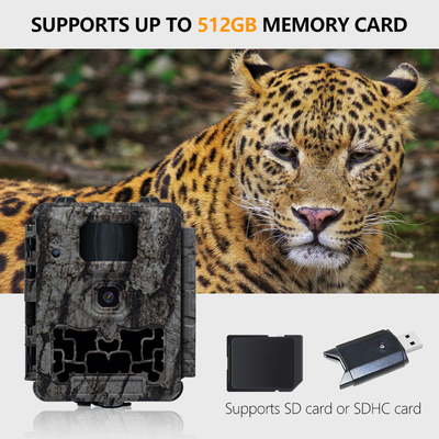 トレイルカメラ KW561 30MP 0.25sトリガー スピード 4K ビデオ解像度 IP67 防水 512GB までのストレージ スカウントカメラ