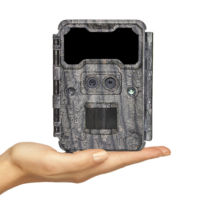 屋外狩猟カメラ KW696 デュアルレンズ 30MP 防水 IP67 512GB までの1080p ナイトビジョン