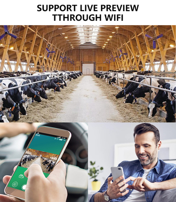 トレールカメラ KW866 WIFI接続 0.25s トリガー速度 IP67 防水最大 512GB ストレージ 32MP 4K 30fps バックショット
