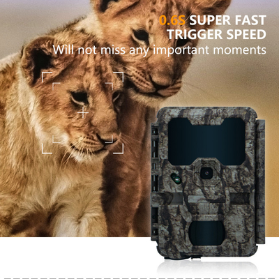 WIFI接続付きの狩猟カメラ KW865 防水 IP67 IRフラッシュ範囲最大82フィート 夜間視力20MP/1080P 野生動物観察