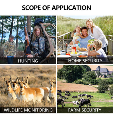 IP65防水 4Gトレイルカメラ