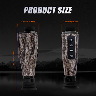 AI超解像度と10時間のバッテリー寿命を備えた高性能サーマルイメージング単眼鏡。アウトドア活動や監視に最適。