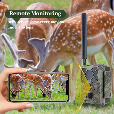 1080pビデオ対応、120フィートの夜間レンジを備えた、リモートコントロール4G狩猟カメラKW886