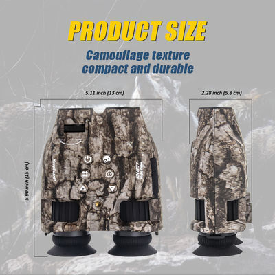 暗視機能 • 高解像度ディスプレイ画面 • 長距離視認性 • 屋外使用に適した耐久性と堅牢な設計 • 簡単な操作性 • 充電式バッテリー