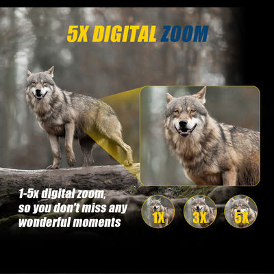 暗視機能 • 高解像度ディスプレイ画面 • 長距離視認性 • 屋外使用に適した耐久性と堅牢な設計 • 簡単な操作性 • 充電式バッテリー