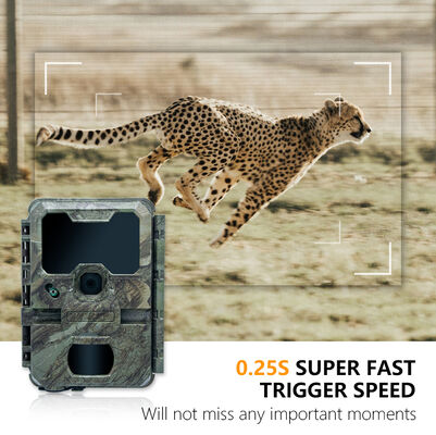 プロの屋外動物観察に適した110×97×66mmサイズの2インチ液晶狩猟カメラ