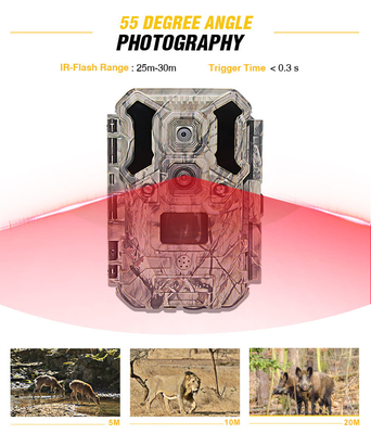 赤外線LEDsの野性生物の探求のカメラ30MP 1080P IP66