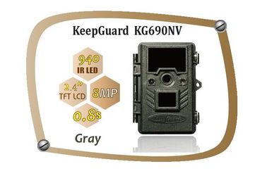 KeepGuard 8MP HD Kuntingの白熱夜間視界の試験/カメラ無しKG690NV