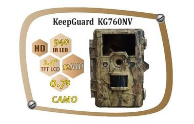 12MP、KeepGuard 760NVのための赤外線デジタルの野性生物のカメラ偵察
