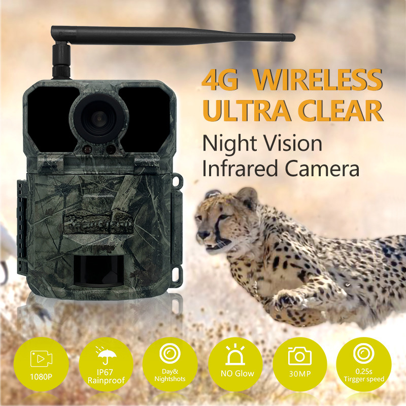 KW865 WIFI 隠しカメラ 屋外 無線狩猟カメラ IP67 20MP トレールカメラ