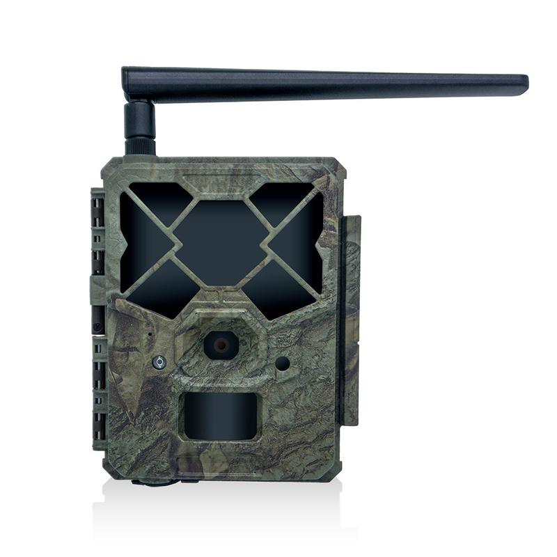 屋外野生生物追跡カメラ スイムカード付き 4G 割引 24MP 1080P 30fps GSM 4G APP 防水 IP67 狩猟太陽光パネル